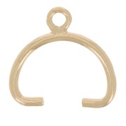 Colgante - Cierre 8 mm - Gold filled x1