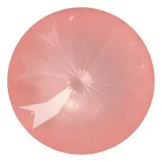 Cabujón PureCrystal 1122 Rivoli 12 mm - Cristal Flamingo Ignite x1