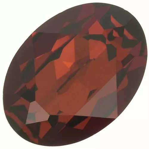 Cabujón PureCrystal 4120 18x13 mm - Smoked Amber x1