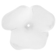 Cuenta flor de resina transparente 40 mm - Cristal mate x1|raw }}