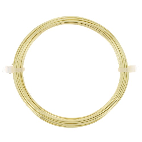 Hilo de cobre 0.90 mm Dorado claro x 8m