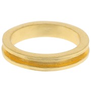 Anillo para tejer Delica 15/0 - 1 fila 1,5 mm - Tamaño 50 - Dorado x1|raw }}