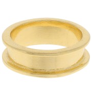Anillo para tejer Delica 11/0 - 2 filas 3,8 mm - Talla 52 - Dorado x1|raw }}