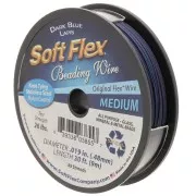 Cable metálico 49 hebras 0,48 mm - Soft Flex Medium - Azul oscuro x9m