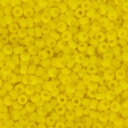 Cuentas Rocalla Miyuki 11/0 404 - Amarillo opaco x 100 g