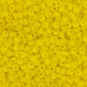 Cuentas Rocalla Miyuki 11/0 404 - Amarillo opaco x 100 g