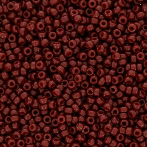 Rocalla Miyuki Duracoat 15/0 4469 - Dyed Opaque Jujube x8g