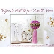 Cuentas de cristal Samos® by Puca® 7x5 mm - Jet AB x10g