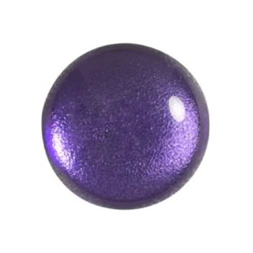Cabujón redondo de vidrio de Puca® 18 mm - Ice Slushy Purple Grape x1