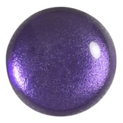 Cabujón redondo de vidrio de Puca® 25 mm - Ice Slushy Purple Grape x1|raw }}