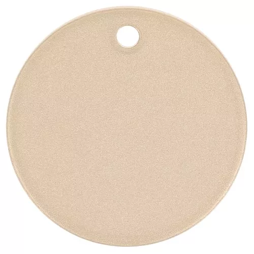 Dije redondo 13 mm - grosor 0,8 mm - Gold Filled mate x1