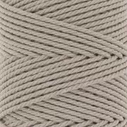 Bobina de cordón de macramé de algodón 2 mm - Lino x100m