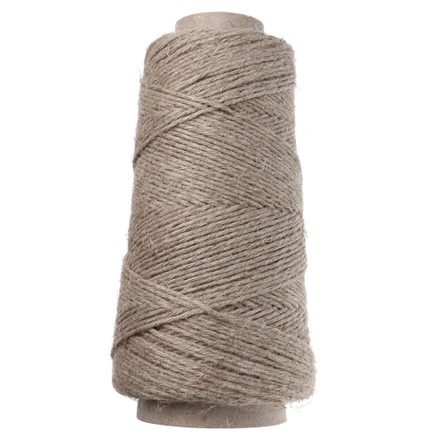Bobina de hilo 5 hebras de lino 2 mm - Natural x200gr