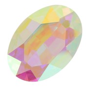 Cabujón oval Aurora A4120 14x10 mm - Cristal AB x1|raw }}