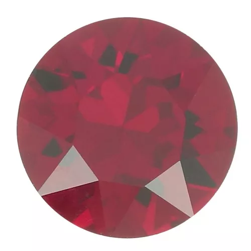 Cabochon rond Aurora A1088 6 mm - Rubí x1