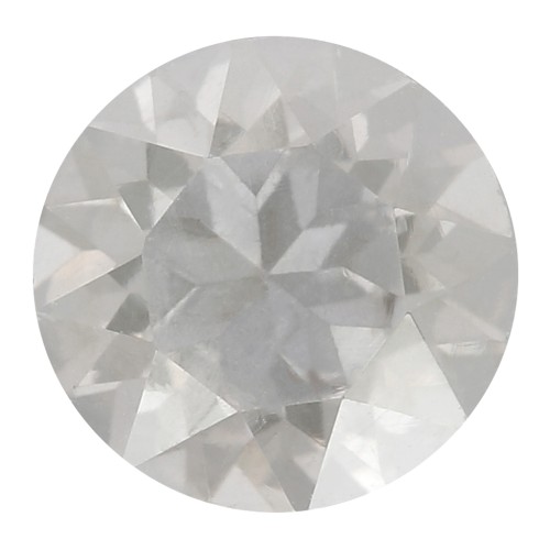 Cabochon rond Aurora A1088 6 mm - Crystal Silver Shade x1