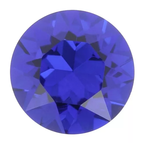 Cabochon rond Aurora A1088 6 mm - Azul Capri x1