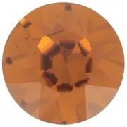 Cabochon rond Aurora A1088 8 mm - Topacio x1