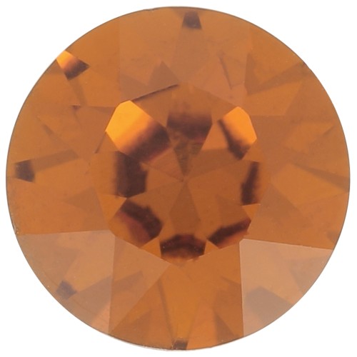 Cabochon rond Aurora A1088 8 mm - Topacio x1