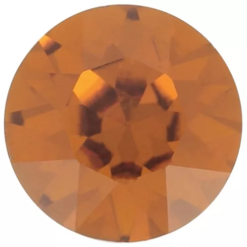 Cabochon rond Aurora A1088 8 mm - Topacio x1