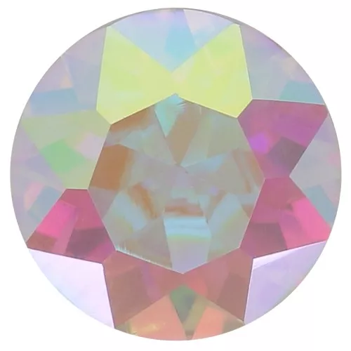 Cabochon rond Aurora A1088 8 mm - Cristal AB x1