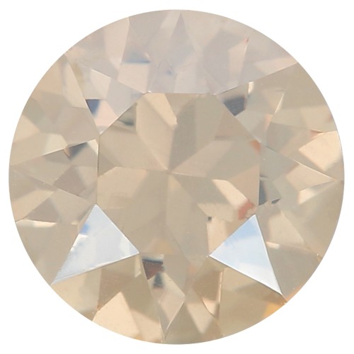 Cabochon rond Aurora A1088 8 mm - Cristal Golden Shadow x1