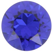 Cabochon rond Aurora A1088 8 mm - Azul Capri x1