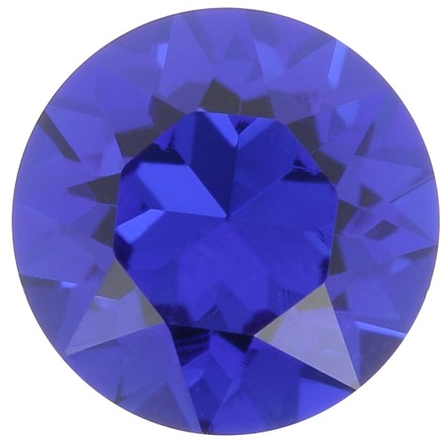 Cabochon rond Aurora A1088 8 mm - Azul Capri x1