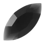 Cabujón navette Aurora A4200 10x5 mm - Azabache x1