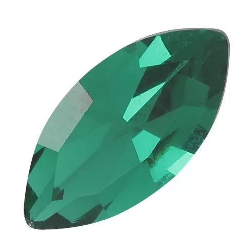 Cabujón navette Aurora A4200 10x5 mm - Esmeralda x1