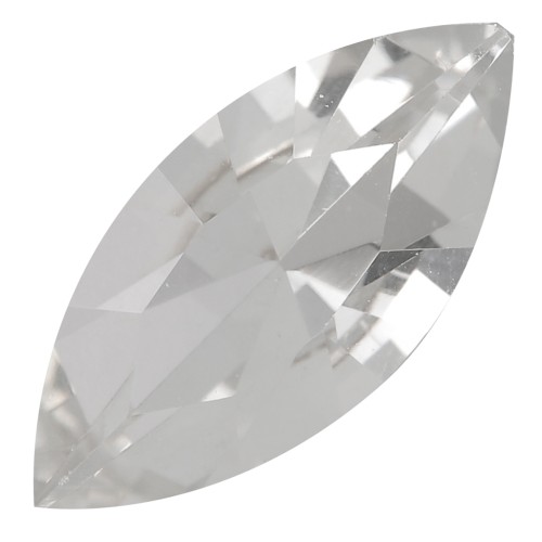 Cabujón navette Aurora A4200 15x7 mm - Cristal x1