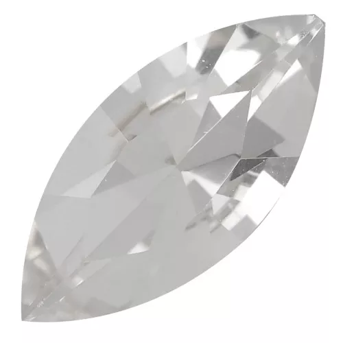 Cabujón navette Aurora A4200 15x7 mm - Cristal x1