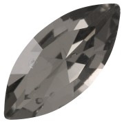 Cabochon navette Aurora A4200 15x7 mm - Black Diamond x1