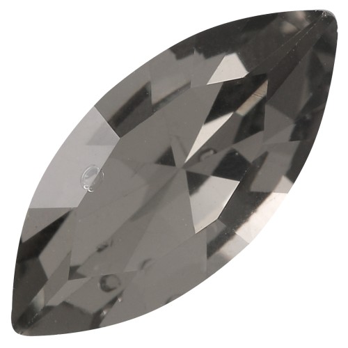 Cabochon navette Aurora A4200 15x7 mm - Black Diamond x1