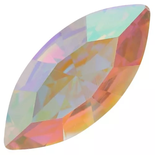 Cabujón navette Aurora A4200 15x7 mm - Cristal AB x1