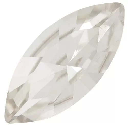Cabujón navette Aurora A4200 15x7 mm - Crystal Silver Shade x1