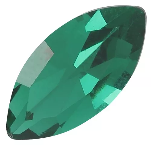 Cabujón navette Aurora A4200 15x7 mm - Esmeralda x1