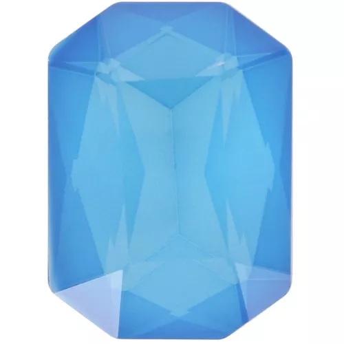 Cabujón octágono Aurora A4627 18x13 mm - Cristal Azul Eléctrico x1