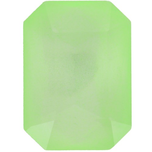 Cabujón octágono Aurora A4627 18x13 mm - Cristal Verde Eléctrico x1