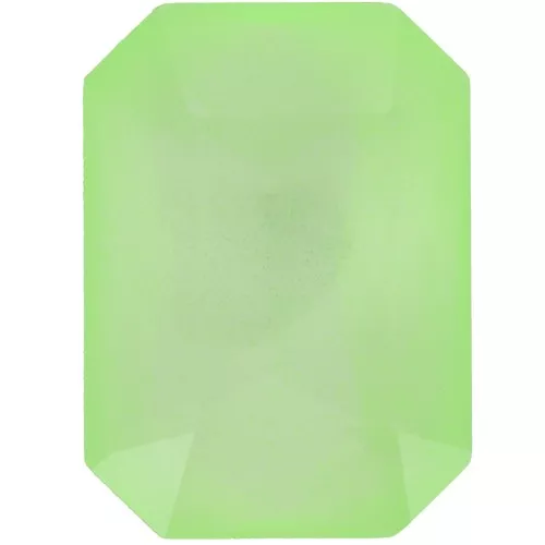 Cabujón octágono Aurora A4627 18x13 mm - Cristal Verde Eléctrico x1
