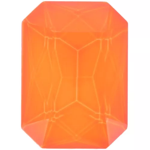 Aurora Octágono Cabujón A4627 18x13 mm - Cristal Naranja Eléctrico x1