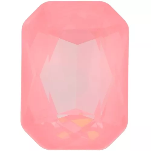 Aurora Octágono Cabujón A4627 18x13 mm - Polvo de Cristal Rosa Delite x1