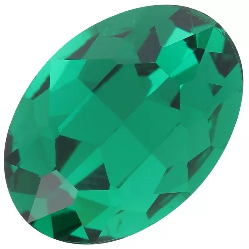 Cabujón oval Aurora A4120 18x13 mm - Esmeralda x1