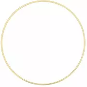 Anillas redondas de 50 mm para tejer y montar - Oro x8