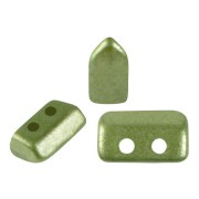 Cuentas de cristal Piros® by Puca® 2x5 mm - Olivino pastel x10g|raw }}