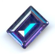 Cabuchón PureCrystal 4527 rectangular 14x10 mm Tanzanite