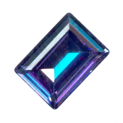 Cabuchón PureCrystal 4527 rectangular 14x10 mm Tanzanite