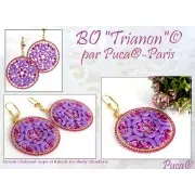 Arcos® by Puca® 5x10 mm - Borgoña brillante x10g