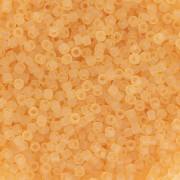 Rocalla Toho 15/0 TO15R2F - Transparent Light Topaz Frosted x8g