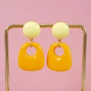 Pendientes Disco 14 mm - Dorado x20